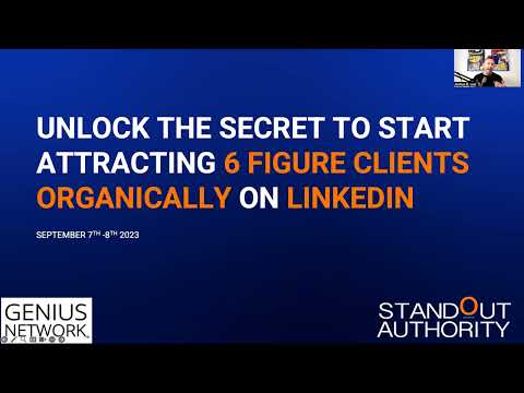 Unlock the Secret to Start Attracting 6 Figure Clients Organically on LinkedIn with Joshua B. Lee [Video]