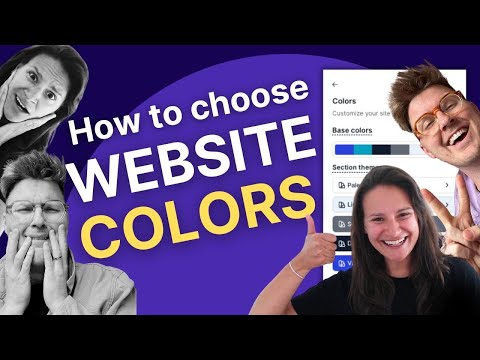 How to choose a website color palette (and use it on your Podia site) [Video]
