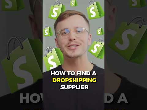 How to find the best dropshipping suppliers [Video]