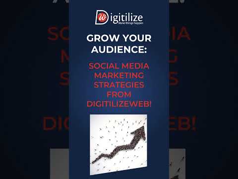 Grow Your Audience: Social Media Marketing strategies from DigitilizeWeb! [Video]