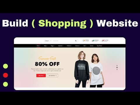 How to build a Shopping Website ( No Coding ) [Video]