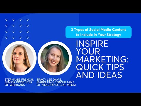 3 Types of Social Media Content to Include in Your Strategy | Constant Contact [Video]