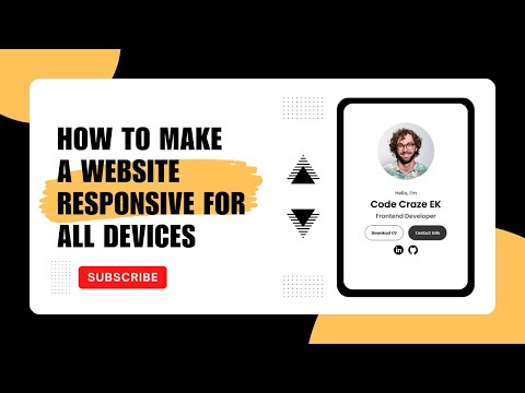 How To Make A Website Responsive For All Devices | Responsive Website Design | No Talking| [Video]