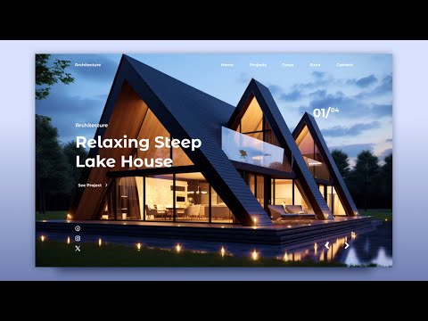 Responsive Architecture Website Design Using HTML CSS And JavaScript [Video]