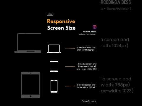 Responsive screen size [Video]