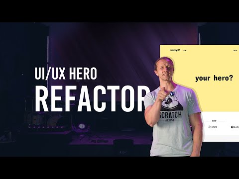 UI/UX Refactoring of your Hero Sections (Review) [Video]