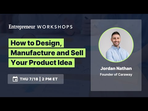 How to Design, Manufacture and Sell Your Product Idea [Video]