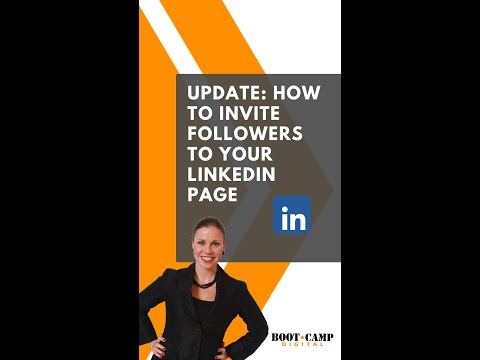 LinkedIn Update: How to Invite Followers to Your LinkedIn Page [Video]