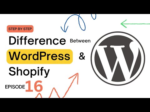 difference between WordPress and Shopify [Video]