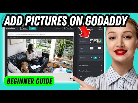 How to add pictures on godaddy website builder (Quick & Easy) [Video]