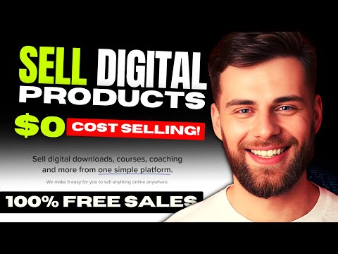 How to Sell Digital Products Downloads for FREE Using Payhip   Step by Step Tutorial [Video]