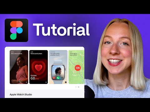 Re-creating the Apple Watch website in Figma (step by step tutorial) [Video]