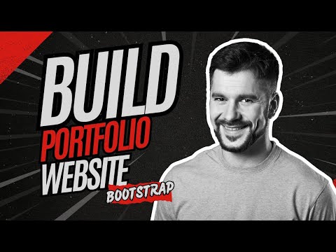 Create a Responsive Portfolio Website with HTML, CSS, and Bootstrap [Video]