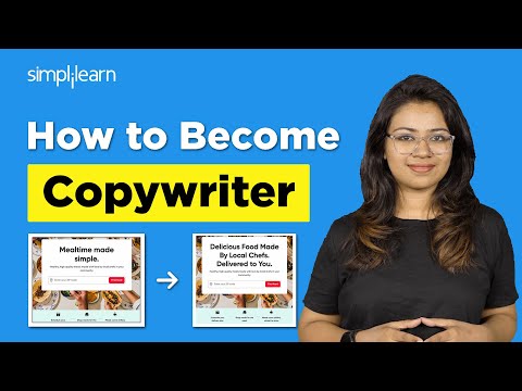 How To Become A Copywriter | Copywriting For Beginners | Digital Marketing Tutorial | Simplilearn [Video]