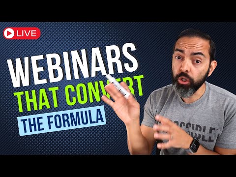 Webinar Mastery: The Proven Formula for Highly Engaged Webinars that Convert [Video]