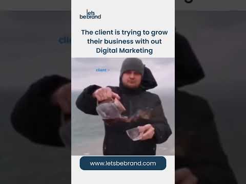 The client is trying to grow their business without Digital Marketing|#meme [Video]