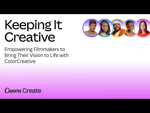 Canva Create 2024: Empowering Filmmakers to Bring Their Vision to Life [Video]