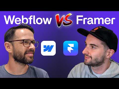 Framer vs Webflow: 2h Build Challenge [Video]