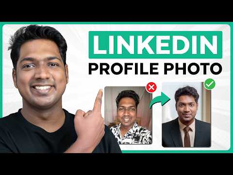 How to Create Professional LinkedIn Profile Picture with AI [Video]