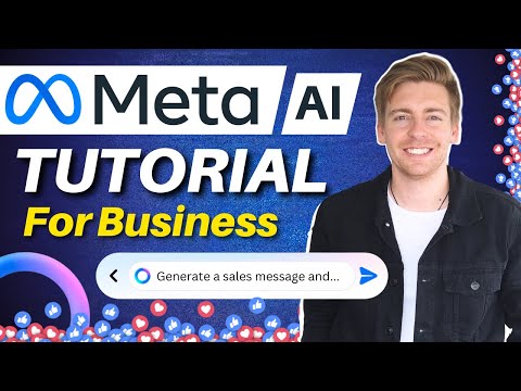 How to use Meta AI for Business (Meta AI in WhatsApp, Facebook & Instagram) [Video]