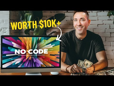 How To Make A $10,000 Website With No-Code & AI [Video]