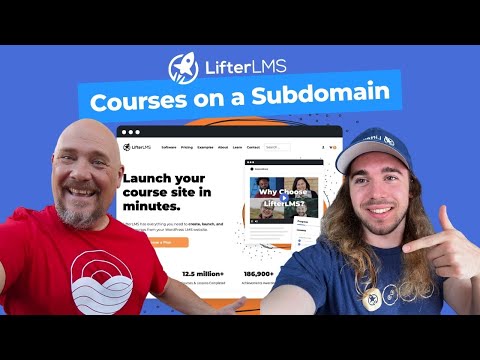 How to Put LifterLMS on a Subdomain and Link the Menus – LifterLMS Feature Friday [Video]