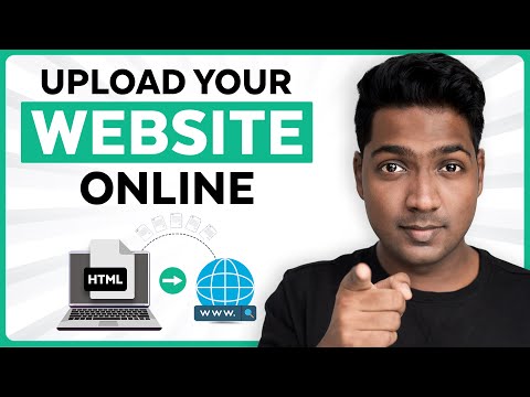 How to Upload Your Website To The Internet 🌐 | 2024 [Video]