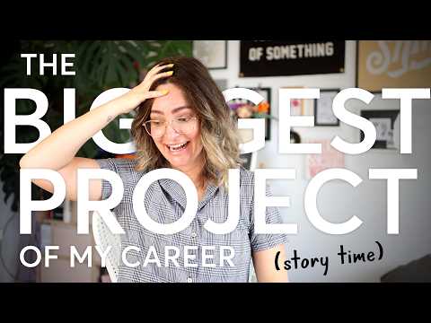 Finally revealing the BIGGEST project of my career 😱 [Video]