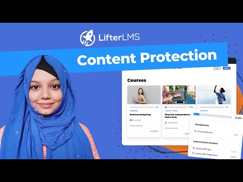 Content Protection Feature LifterLMS [Video]