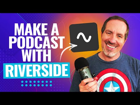 How To Make A Podcast With Riverside FM (The Ultimate Beginner’s Guide!) [Video]