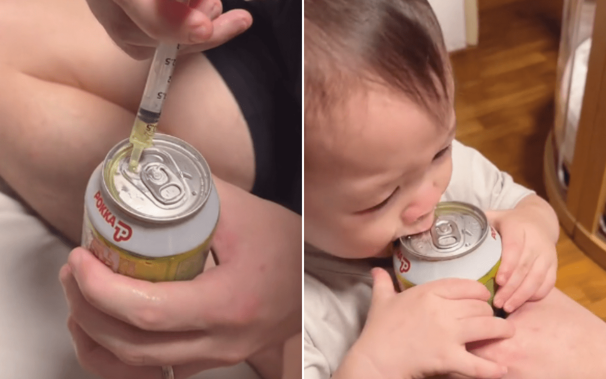 Sick Toddler? All You Need Is a Can of Soda [Video]