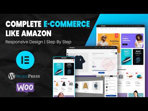 How to Make a FREE eCommerce Website with WordPress ~ ONLINE STORE ~ WooCommerce 2024 [Video]