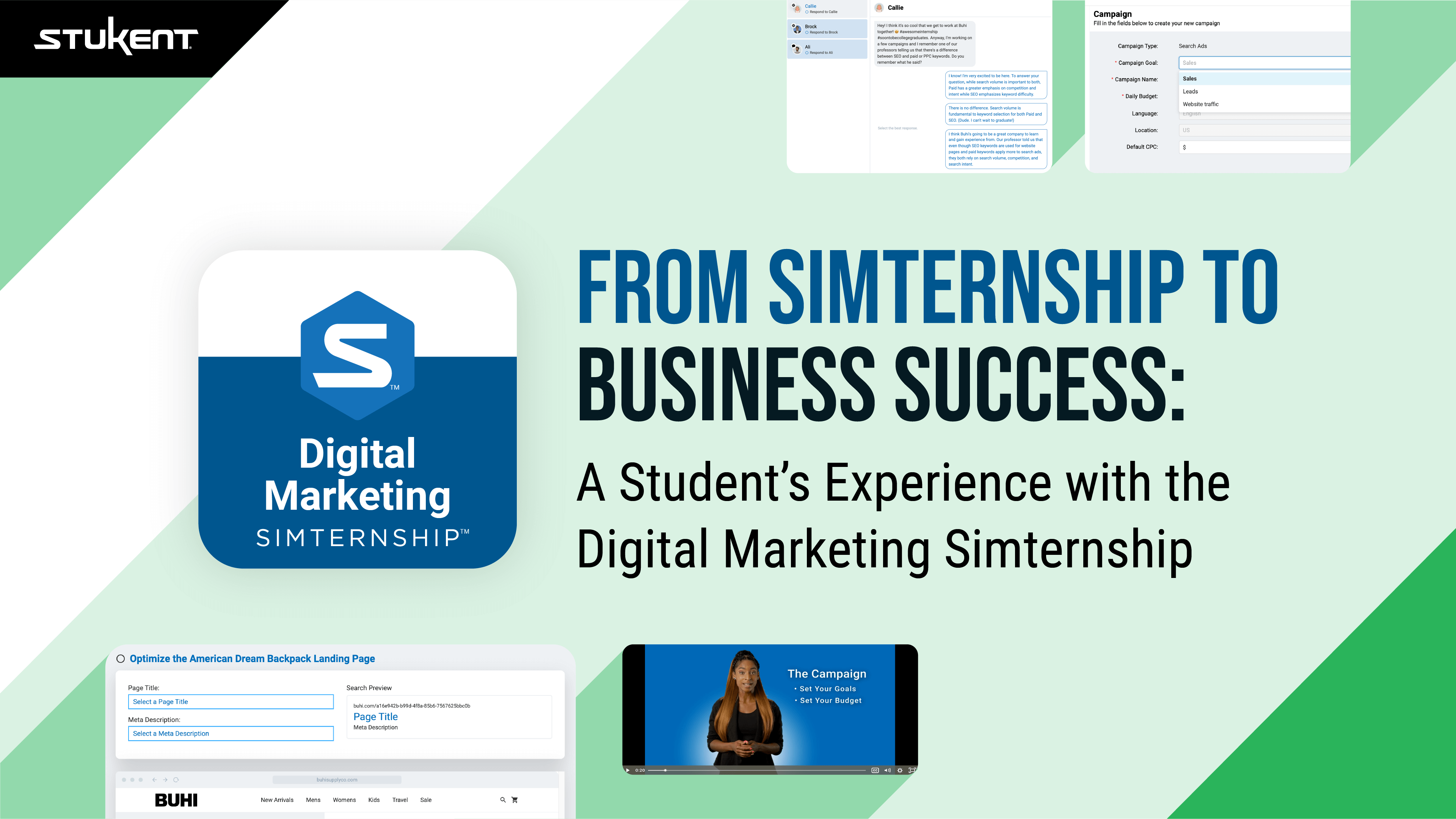 From Simternship to Business Success: A Student’s Experience with the Digital Marketing Simternship [Video]