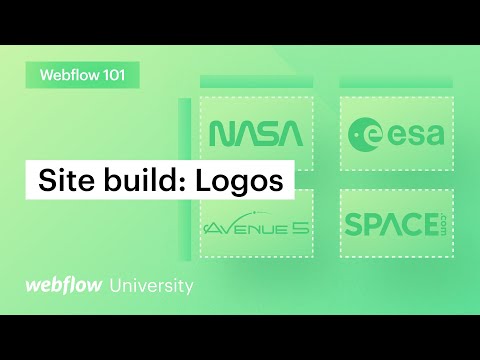 Build a website logos section — Webflow 101 (Part 3 of 10) [Video]