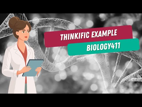 Thinkific Example – Transforming Human Biology Education with Biology411 [Video]