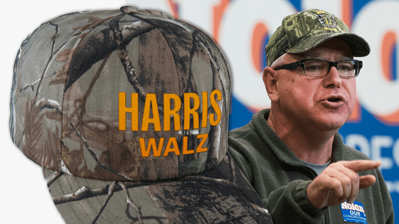 From Midwestern Dads to Brooklyn Gays, the Harris Walz Camo-la Hat Is This Summers Must-Have Item [Video]