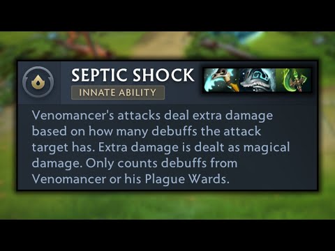 Septic Shock, new facet Venomancer 7.37 Dota 2 [Video]