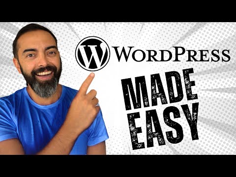 How to Start a WordPress Website (EASY) [Video]