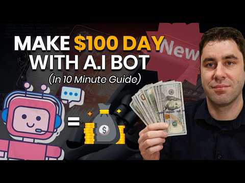 Easy Way To Make Money Online Using A.I For Beginners In 2024! ($100/Day) [Video]