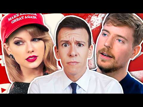 $50K MrBeast “Torture” Scandal Apology, Taylor Swift vs Donald Trump Controversy, & Today’s News [Video]