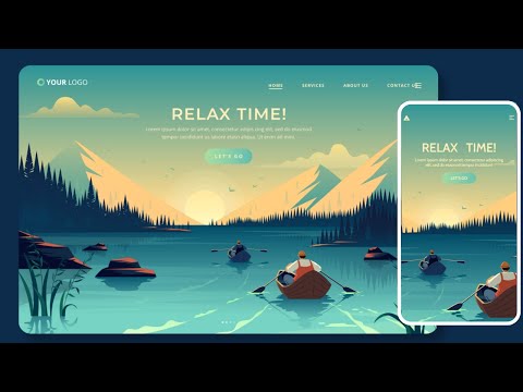 Design A Responsive Website Using HTML CSS | Responsive web design tutorial [Video]