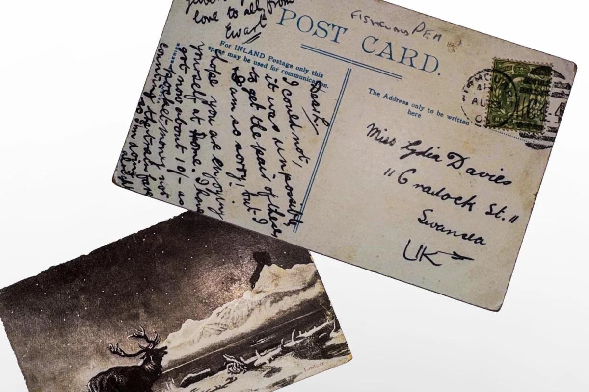 Look: Postcard arrives at Wales address 121 years late [Video]