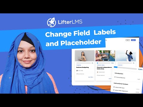 How to Change Field Labels and Placeholder Texts [Video]