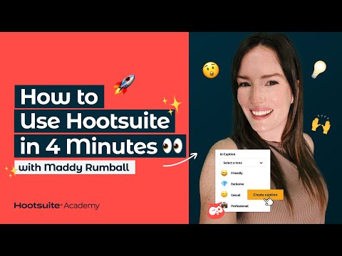 How to Use Hootsuite in 4 Minutes! [Video]