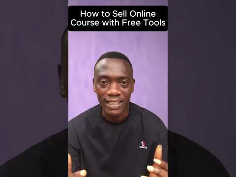 How to Sell Online Course wit Free Tools [Video]