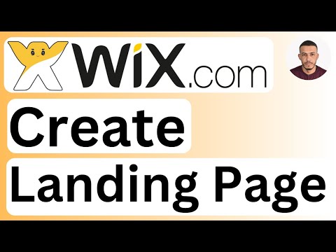 How to Create Landing Page on Wix - Easy to Follow [Video]