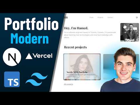 How to Build and Deploy a Portfolio with Next.js that Will Land You Jobs [Video]