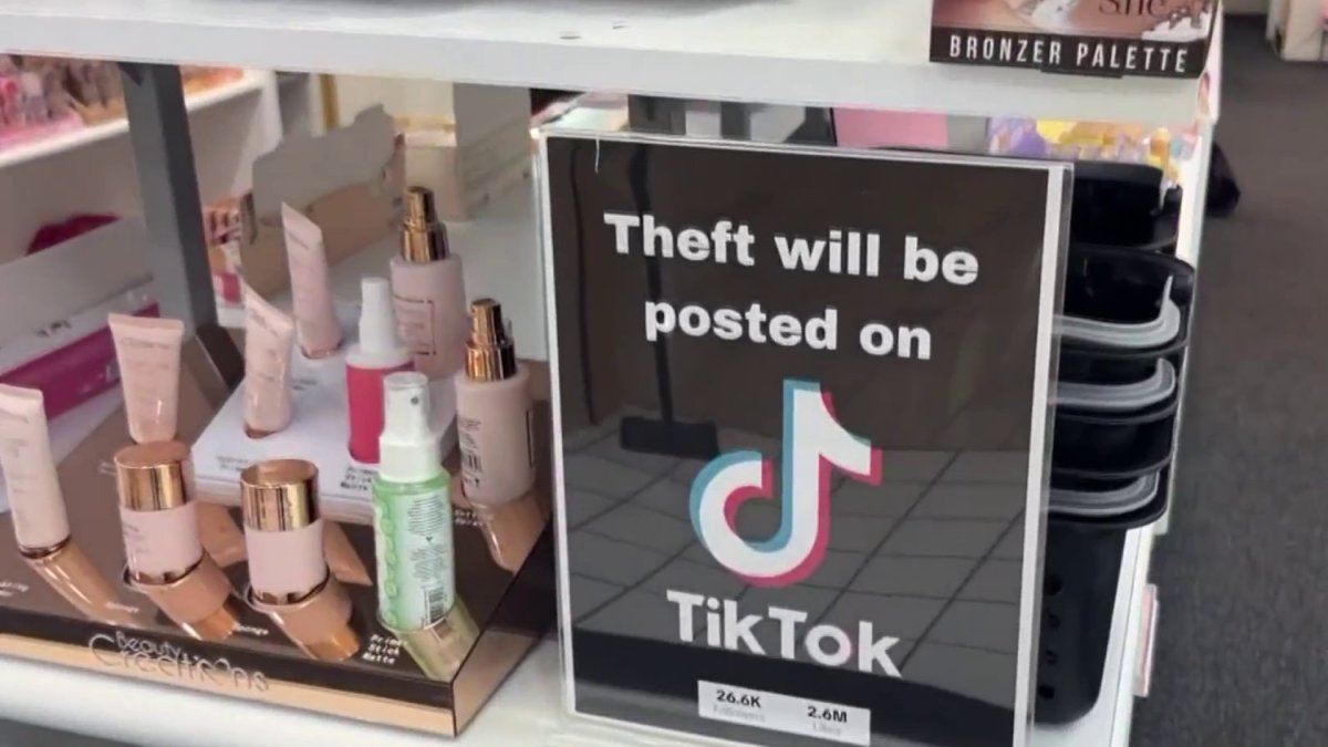 Lis Cosmetics viral TikTok videos of shoplifting  NBC Bay Area