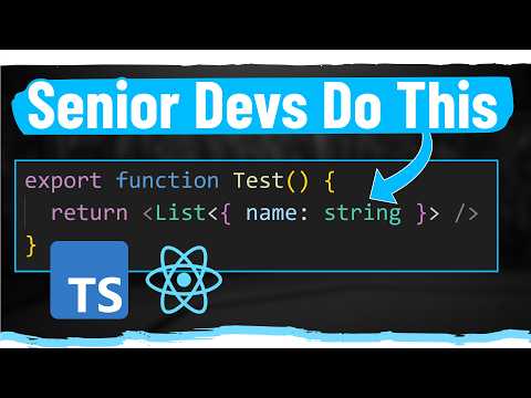 Learn React Generic Components In 6 Minutes [Video]