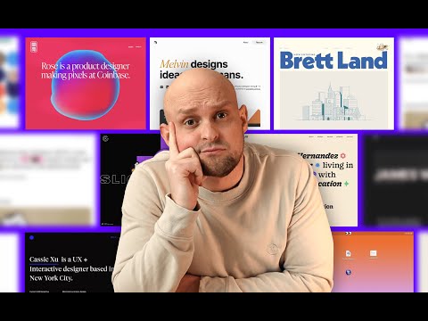 Reacting to 12 Design Portfolios (GOOD and BAD) [Video]